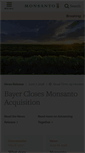 Mobile Screenshot of monsantoglobal.com